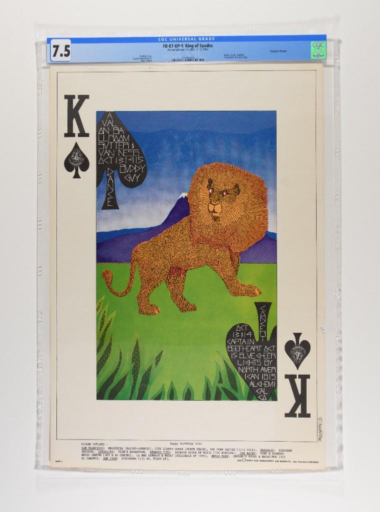 1967 FD-87 Buddy Guy Avalon Poster 7.5 (1 of 2)