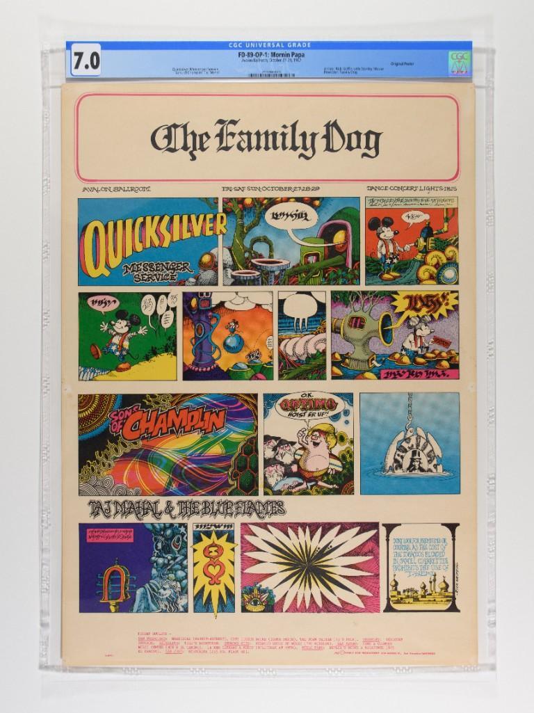 1967 FD-89 Quicksilver Avalon Ballroom Poster 7 (1 of 2)