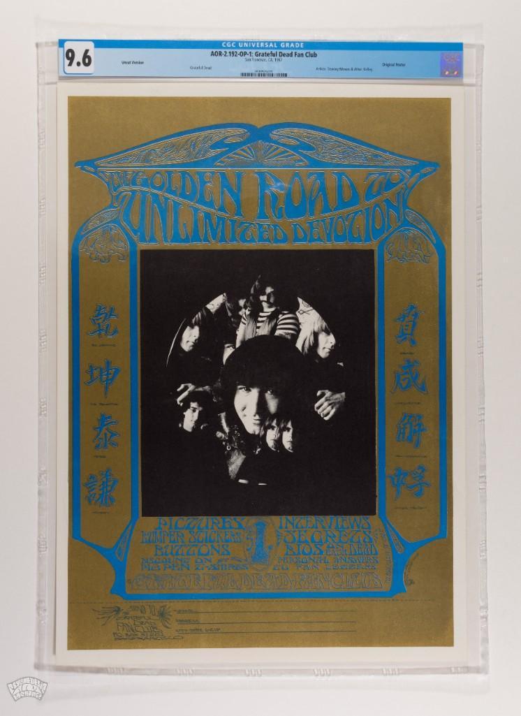 1967 AOR-2.192 Grateful Dead Fan Club Poster 9.6 (1 of 2)