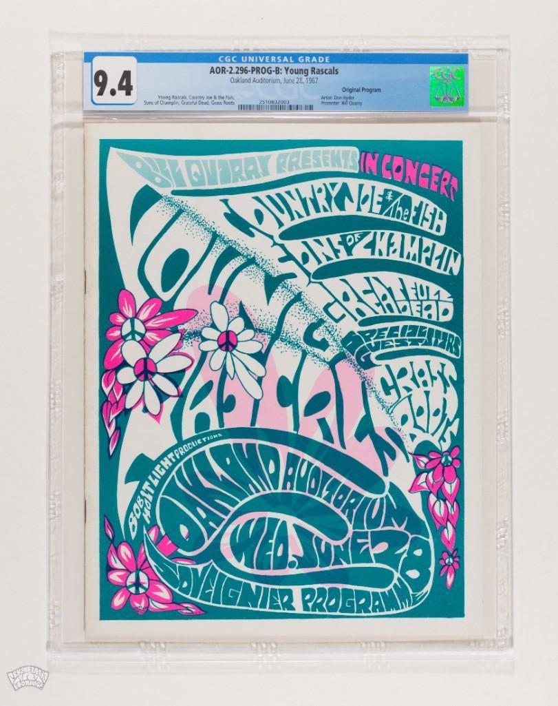 1967 AOR-2.296 Grateful Dead Oakland Program 9.4 (1 of 2)
