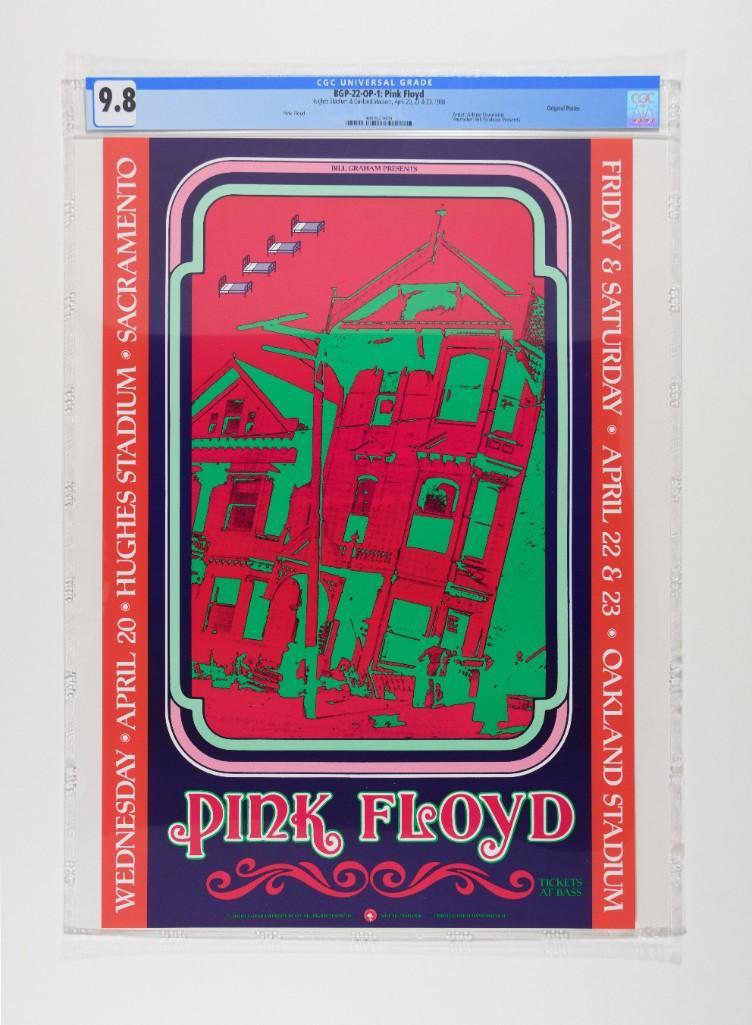 1988 BGP-22 Pink Floyd Hughes Stadium Poster 9.8 (1 of 2)