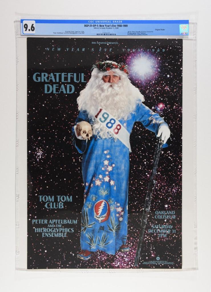 1988 BGP-31 Grateful Dead Oakland Coliseum Poster 9.6 (1 of 2)