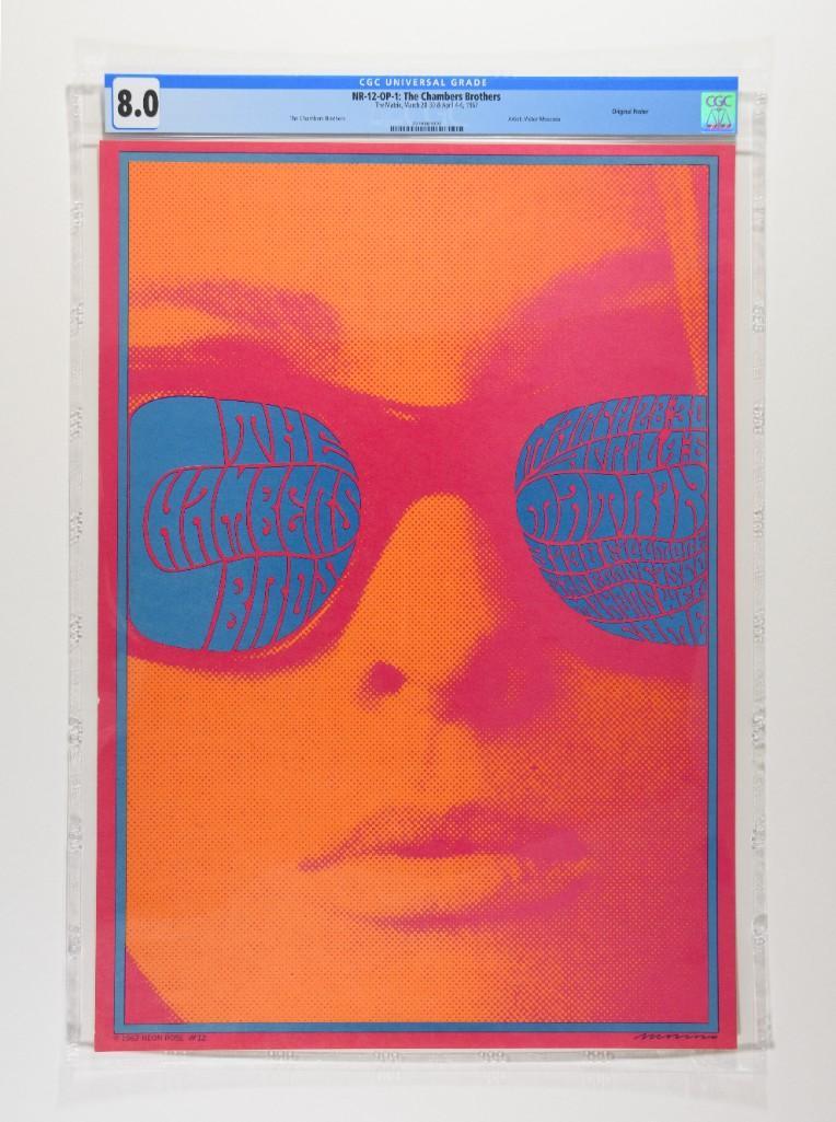 1967 NR-12 Chambers Brothers The Matrix Poster 8 (1 of 2)