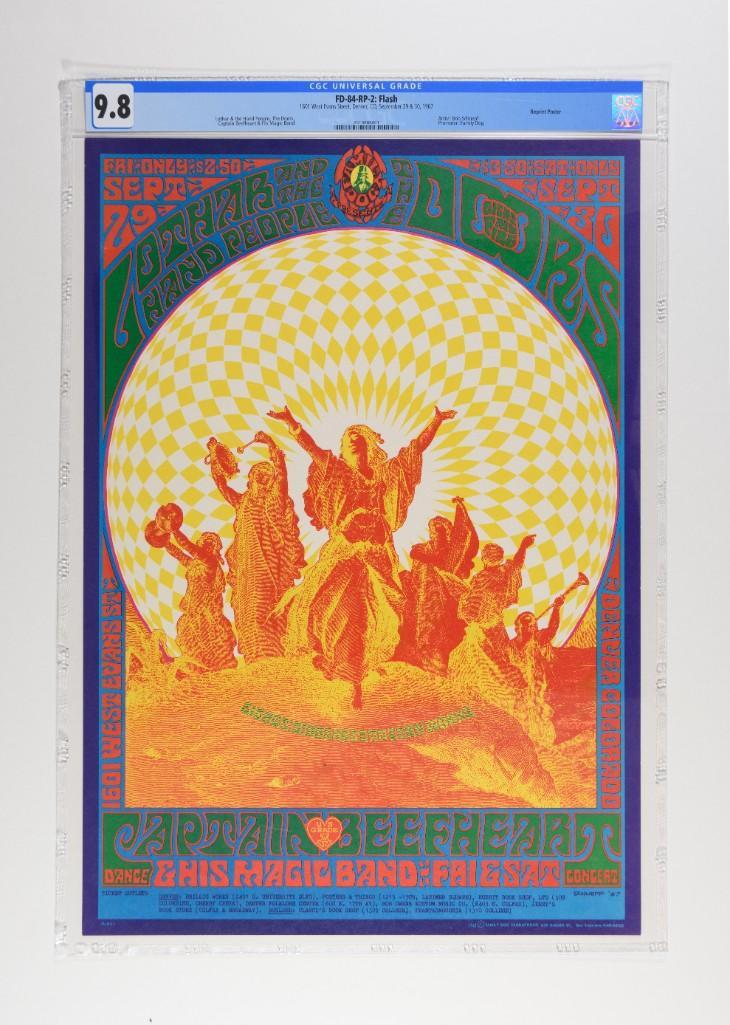 1967 FD-84 The Doors Denver RP2 Poster 9.8 (1 of 2)