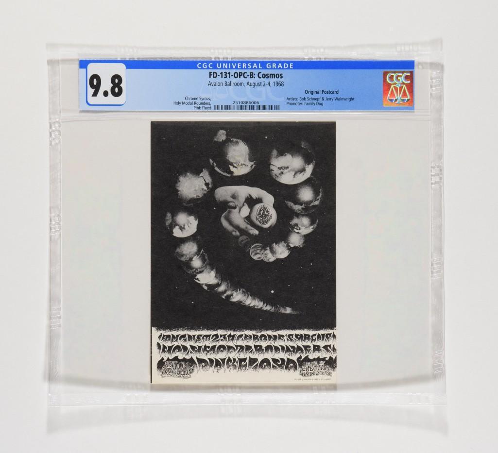 1968 FD-131 Pink Floyd Avalon Postcard 9.8 (1 of 2)