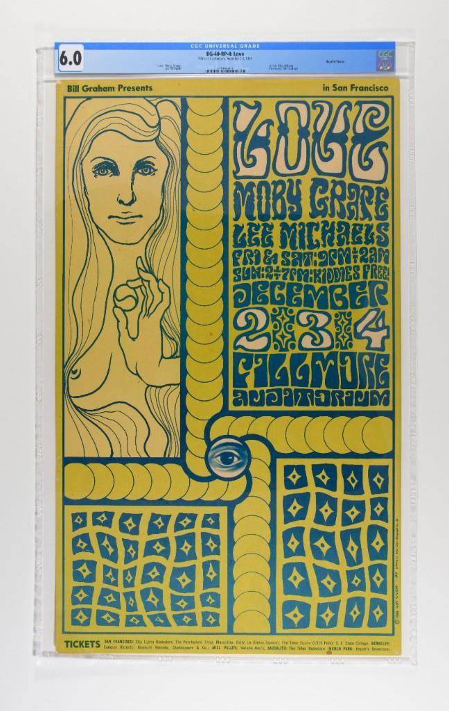 1966 BG-40 Love Fillmore RP4 Poster 6 (1 of 2)