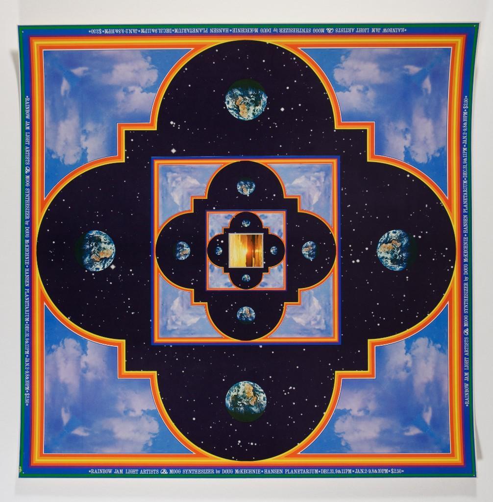 1969 Rainbow Jam Hansen Planetarium Poster (1 of 2)