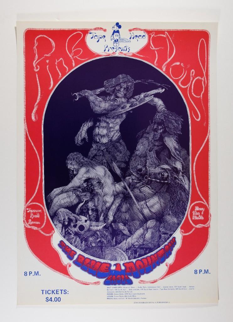 1970 Pink Floyd Terrace Ballroom Poster