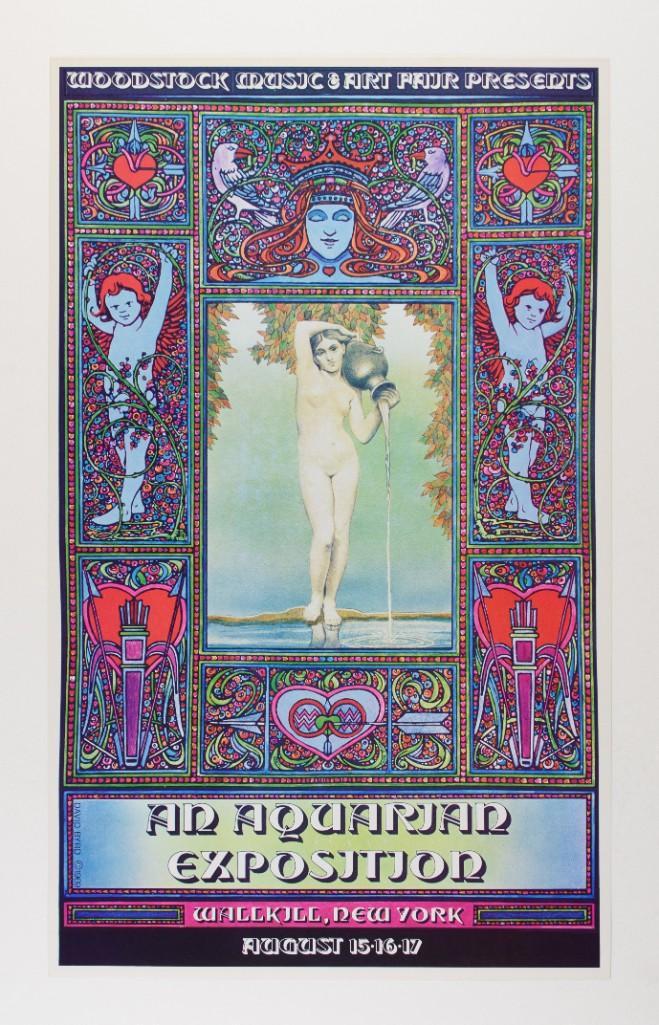 1969 AOR-3.2 David Byrd Woodstock Wallkill Poster (1 of 2)