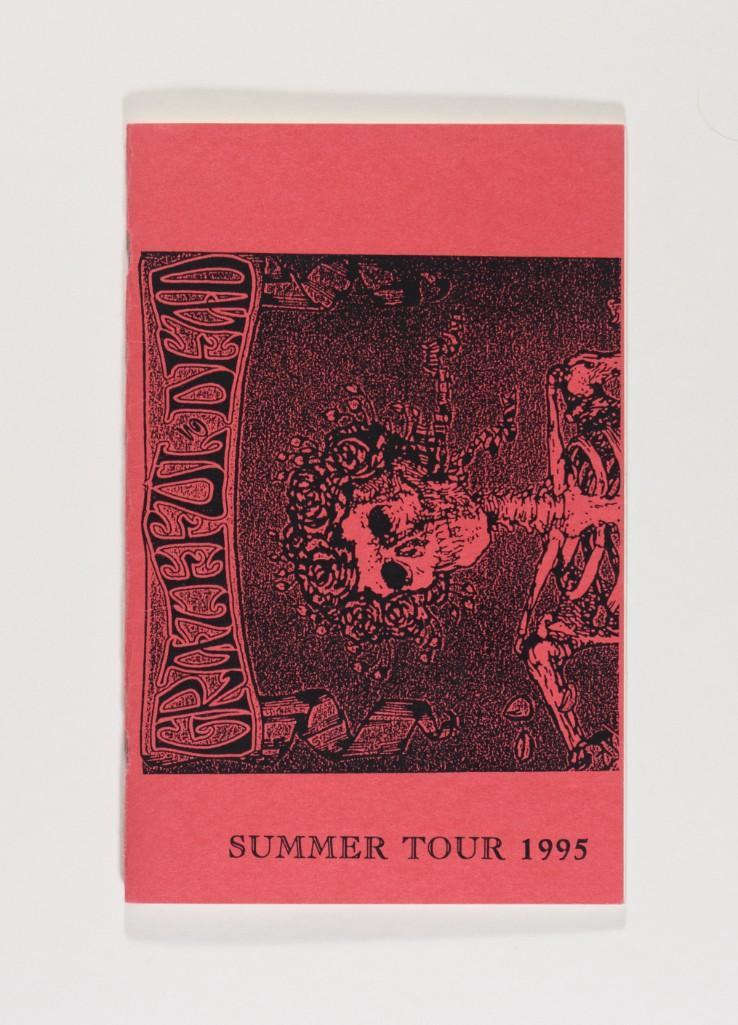 1995 Grateful Dead Summer Tour Itinerary Booklet (1 of 3)