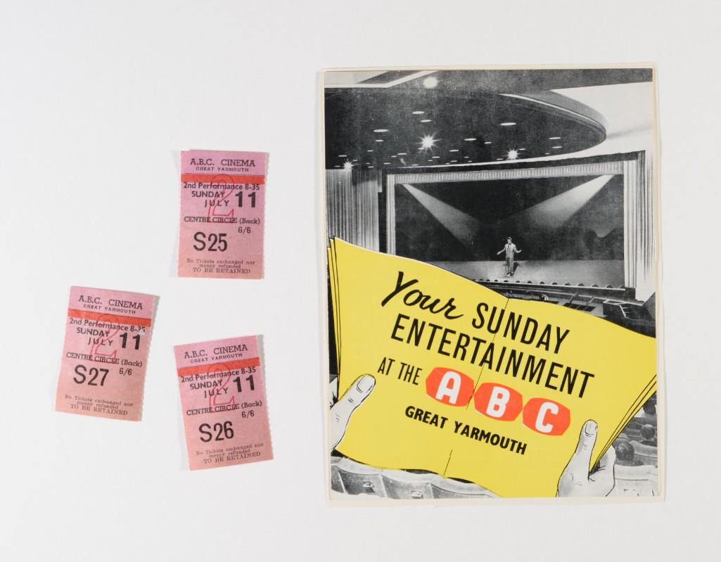 1965 Walker Bros ABC Yarmouth Program & Tickets (1 of 3)
