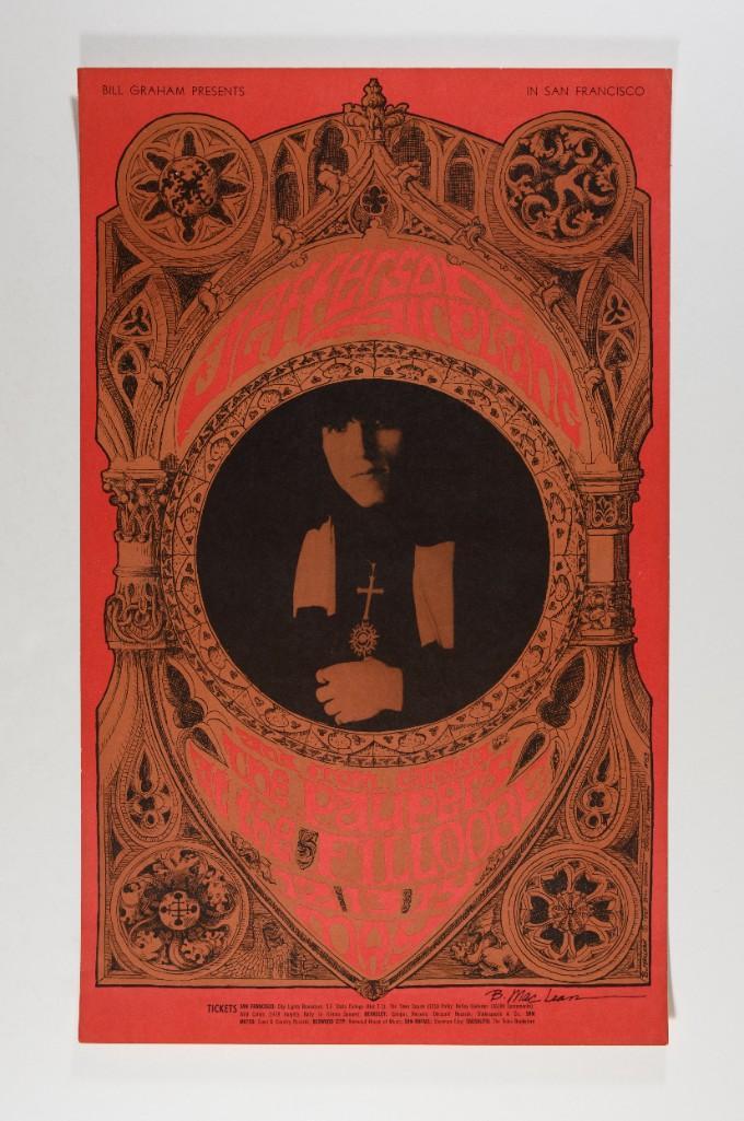 1967 BG-63 Jefferson Airplane Fillmore Signed Poster (1 of 2)