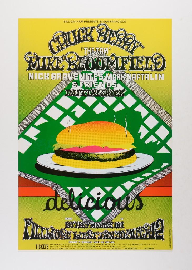 1969 BG-158 Chuck Berry Fillmore Poster (1 of 2)