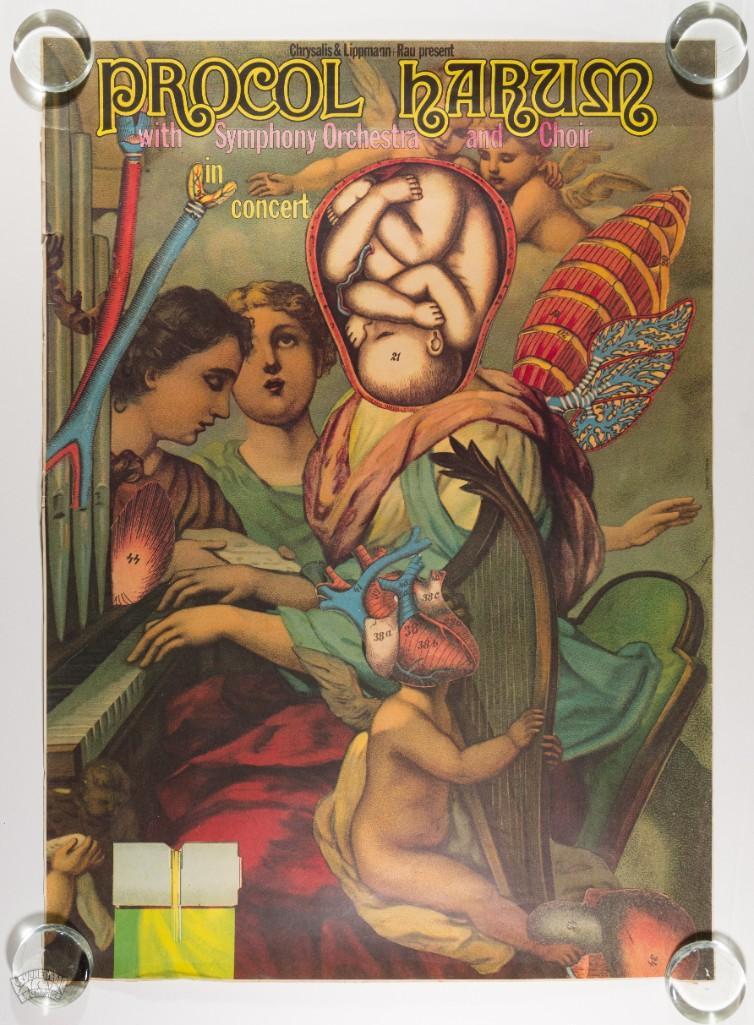 1972 Procol Harum Germany Tour Blank Poster (1 of 2)