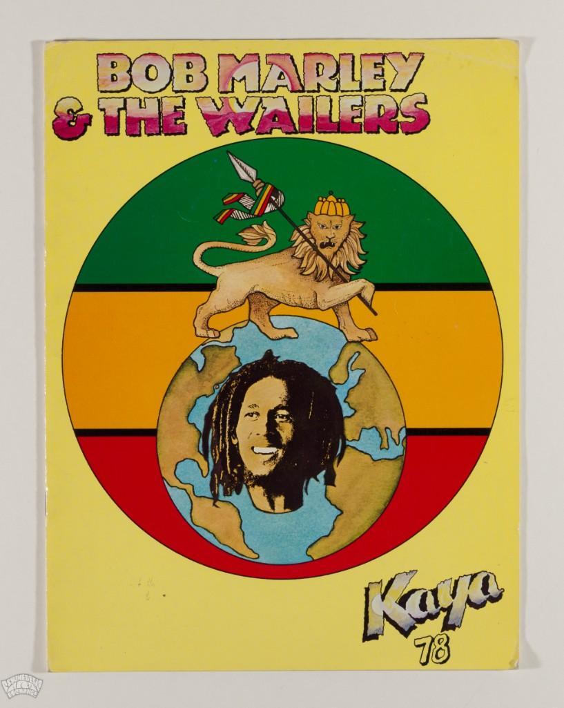 1978 Bob Marley Kaya World Tour Program (1 of 4)