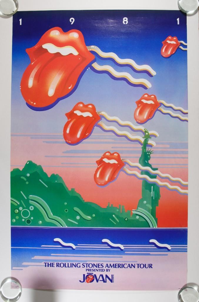 1981 Rolling Stones American Tour Poster (1 of 1)