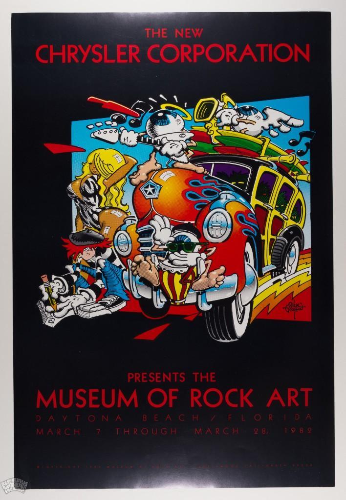 1982 Rick Griffin The Museum of Rock Art Poster (1 of 2)