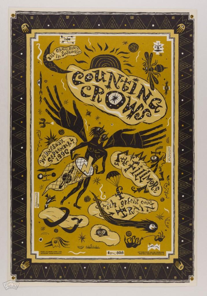 1996 NF-235 Counting Crows The Fillmore Poster (1 of 2)