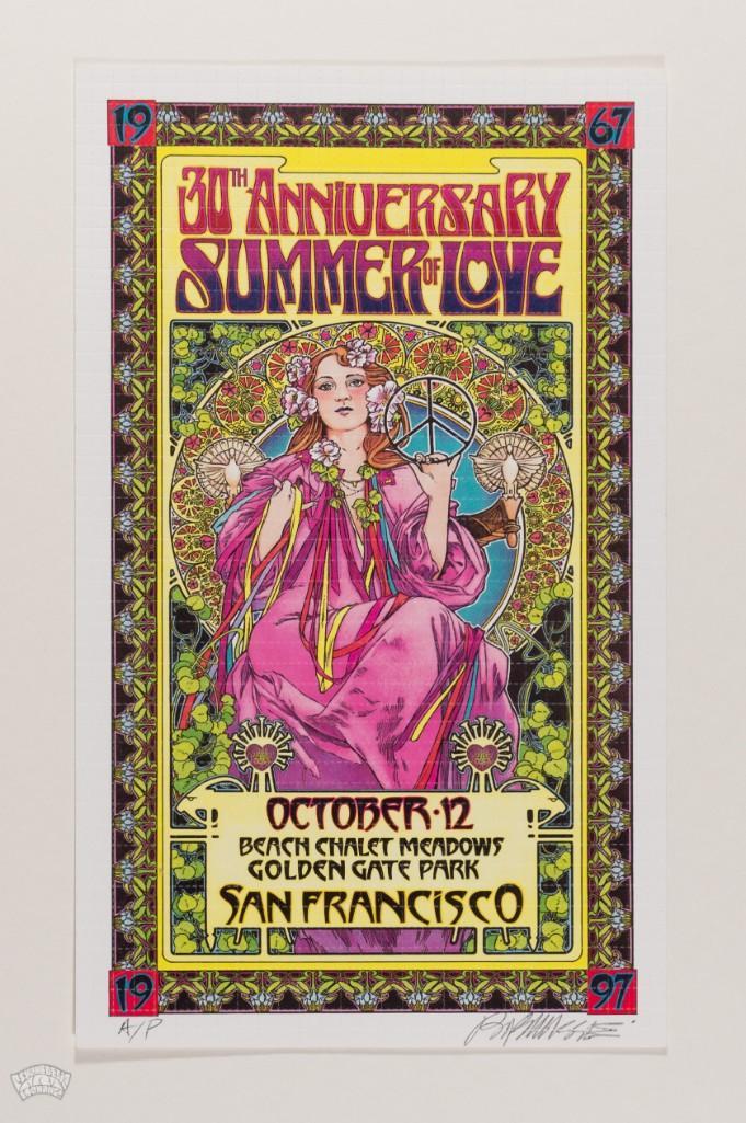 1997 30th Summer of Love Blotter Art AP Signed (1 of 1)