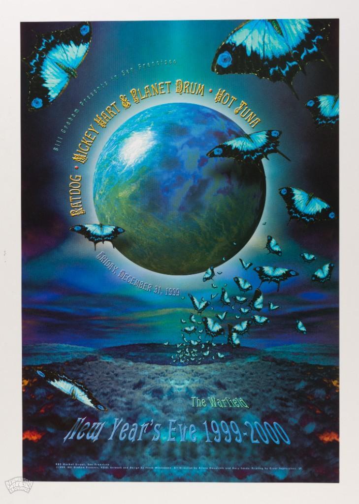 1999 BGP-230 Ratdog Warfield Theatre NYE Poster (1 of 2)