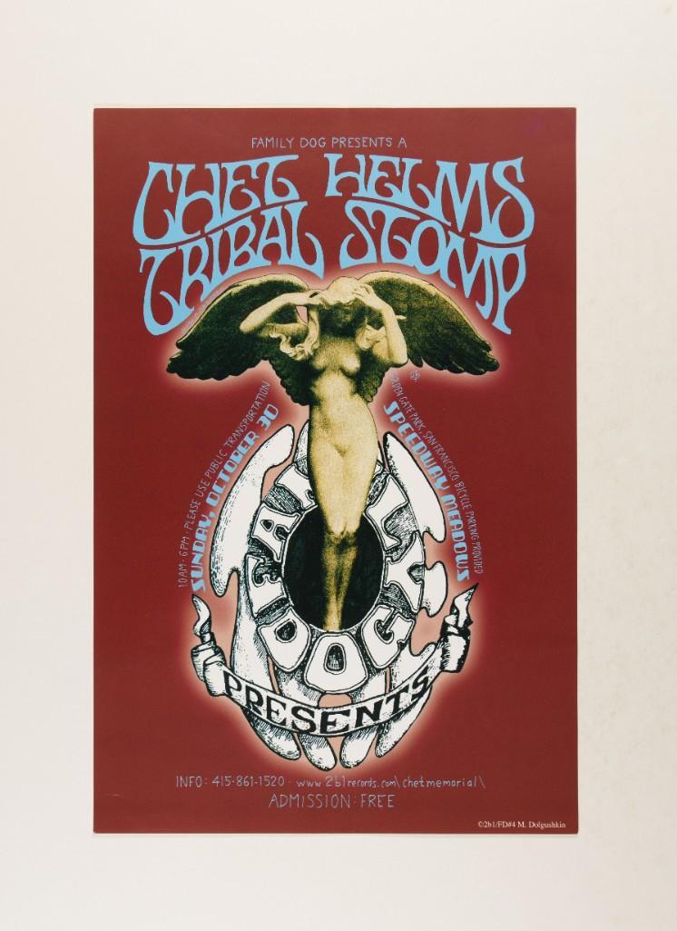 2005 Chet Helms Tribute Tribal Stomp Poster (1 of 2)