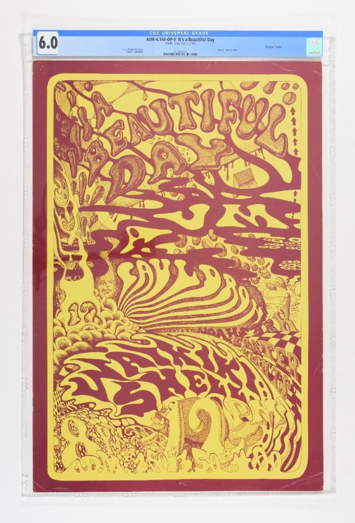 1969 AOR-4.144 It's A Beautiful Day Honolulu Poster 6 (1 of 2)