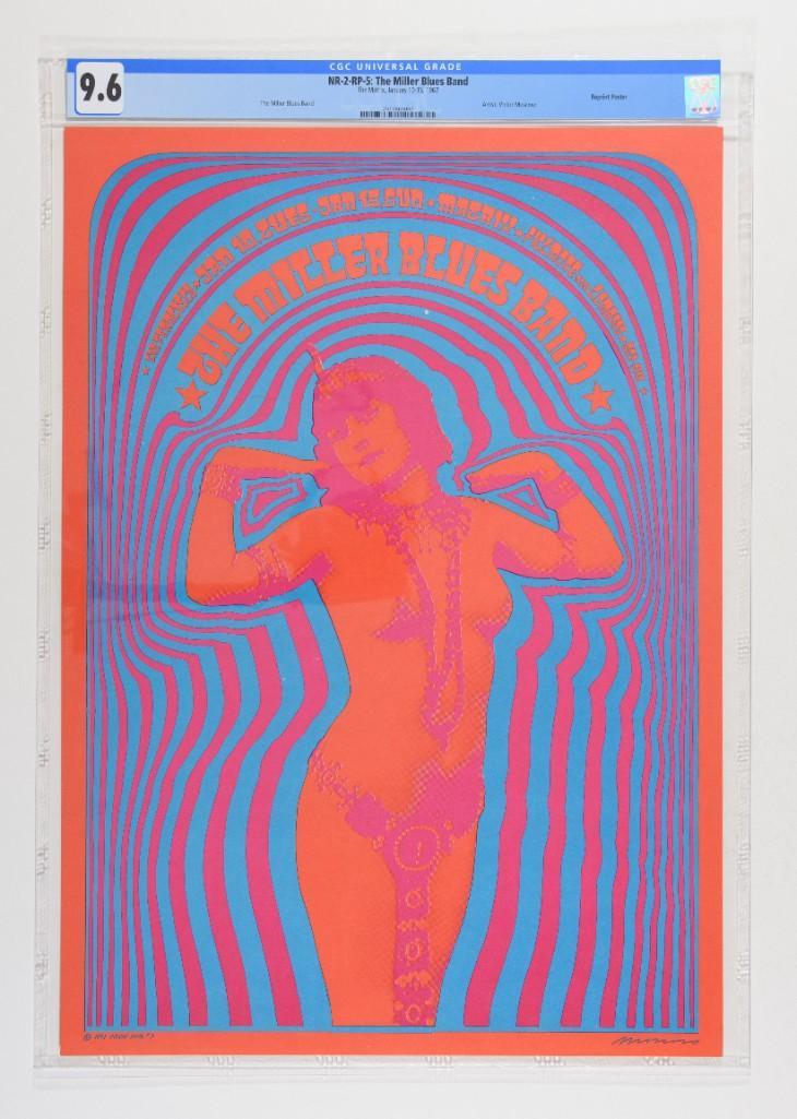 1967 NR-2 Miller Blues Band The Matrix RP5 Poster 9.6 (1 of 2)