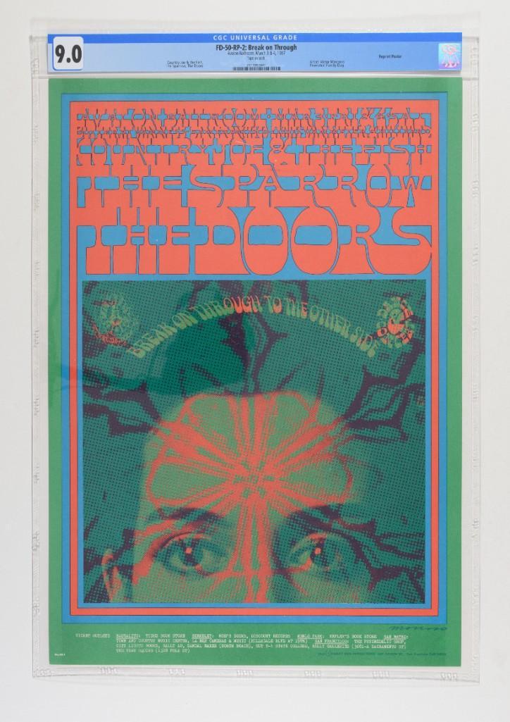 1967 FD-50 The Doors Avalon RP2 Poster 9 (1 of 2)