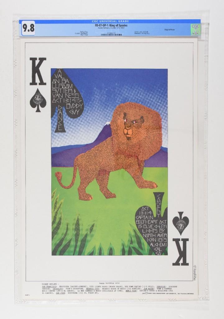 1967 FD-87 Buddy Guy Avalon Poster 9.8 (1 of 2)