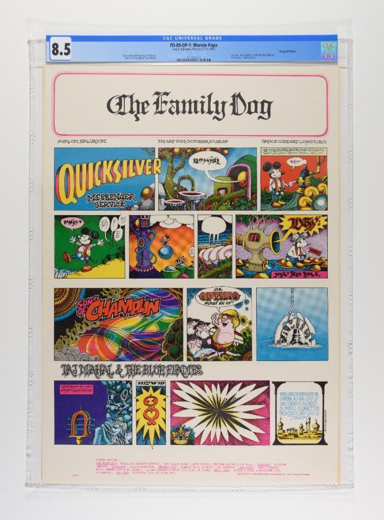 1967 FD-89 Quicksilver Avalon Poster 8.5 (1 of 2)