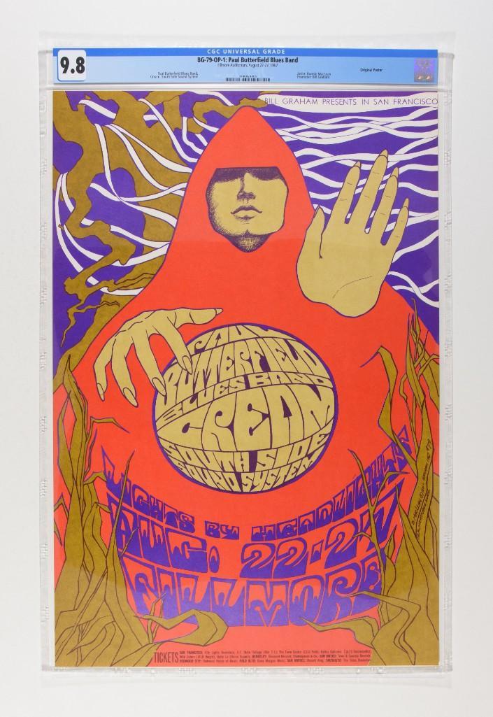 1967 BG-79 Cream Fillmore Poster 9.8 (1 of 2)