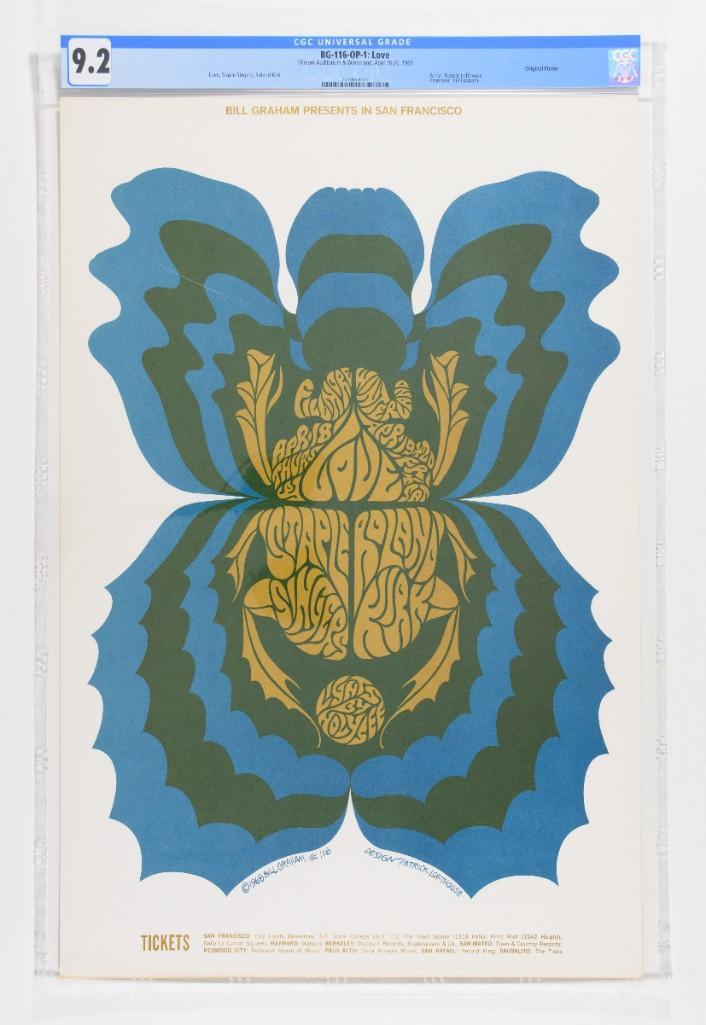 1968 BG-116 Love Winterland Poster 9.2 (1 of 2)