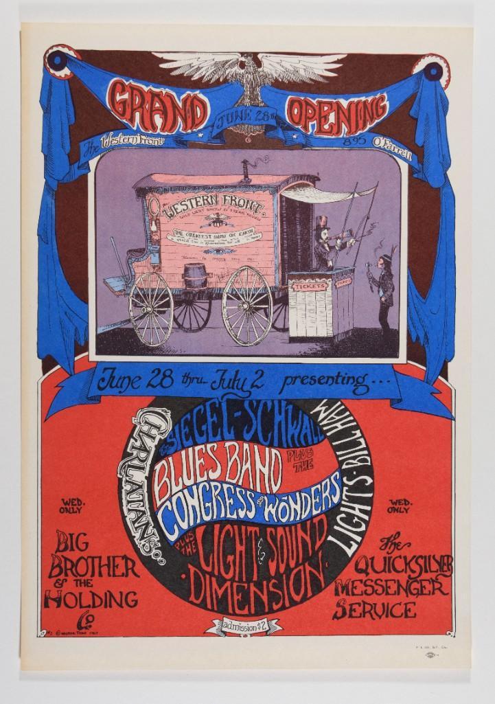 1967 AOR-2.203 Big Brother Western Front Poster (1 of 2)