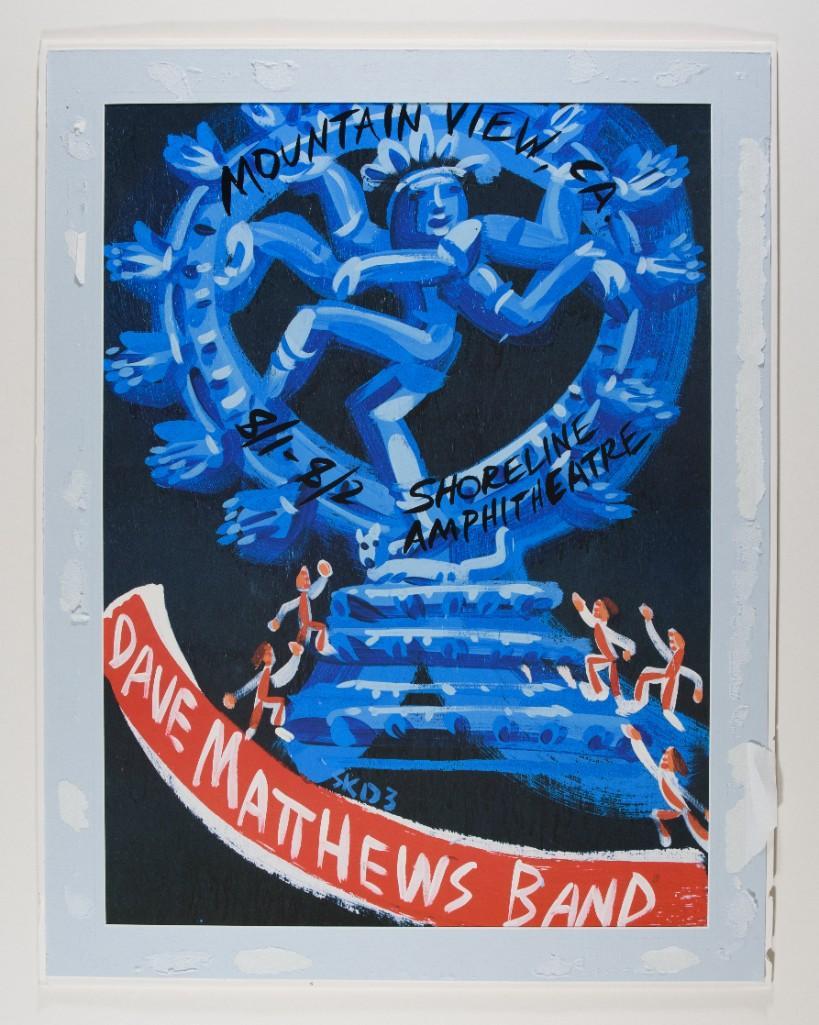 2003 Dave Matthews Band Shoreline Poster Mounted (1 of 1)
