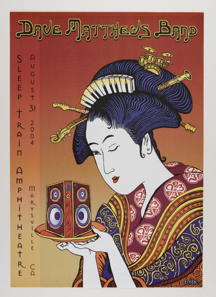 2004 EMEK Dave Matthews Band Marysville Poster (1 of 2)