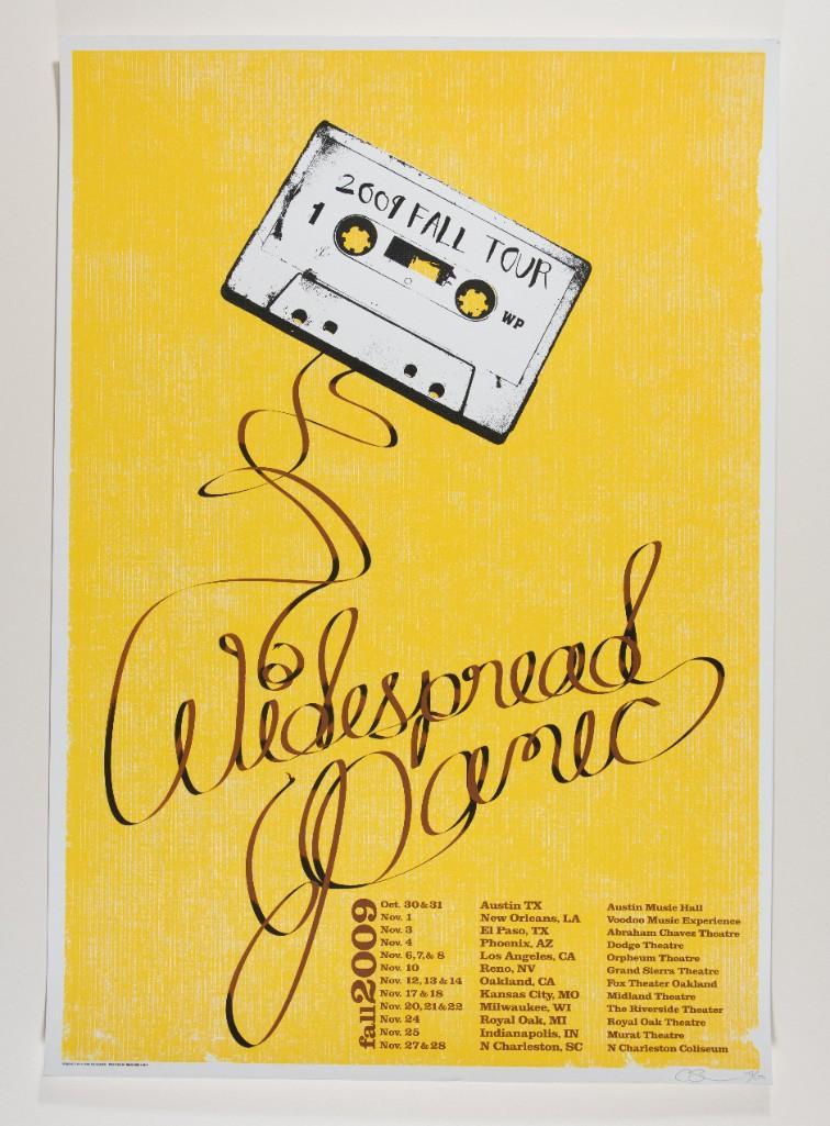 2009 Widespread Panic Fall Tour Signed LE Poster (1 of 2)