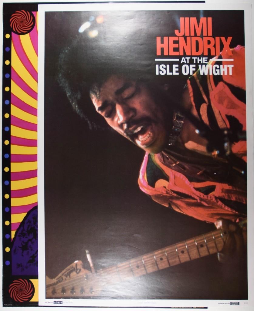 Lot of 2 Jimi Hendrix Modern Headshop Posters (1 of 3)