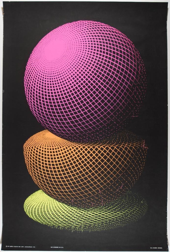 Mc Escher Three Spheres I, 1945