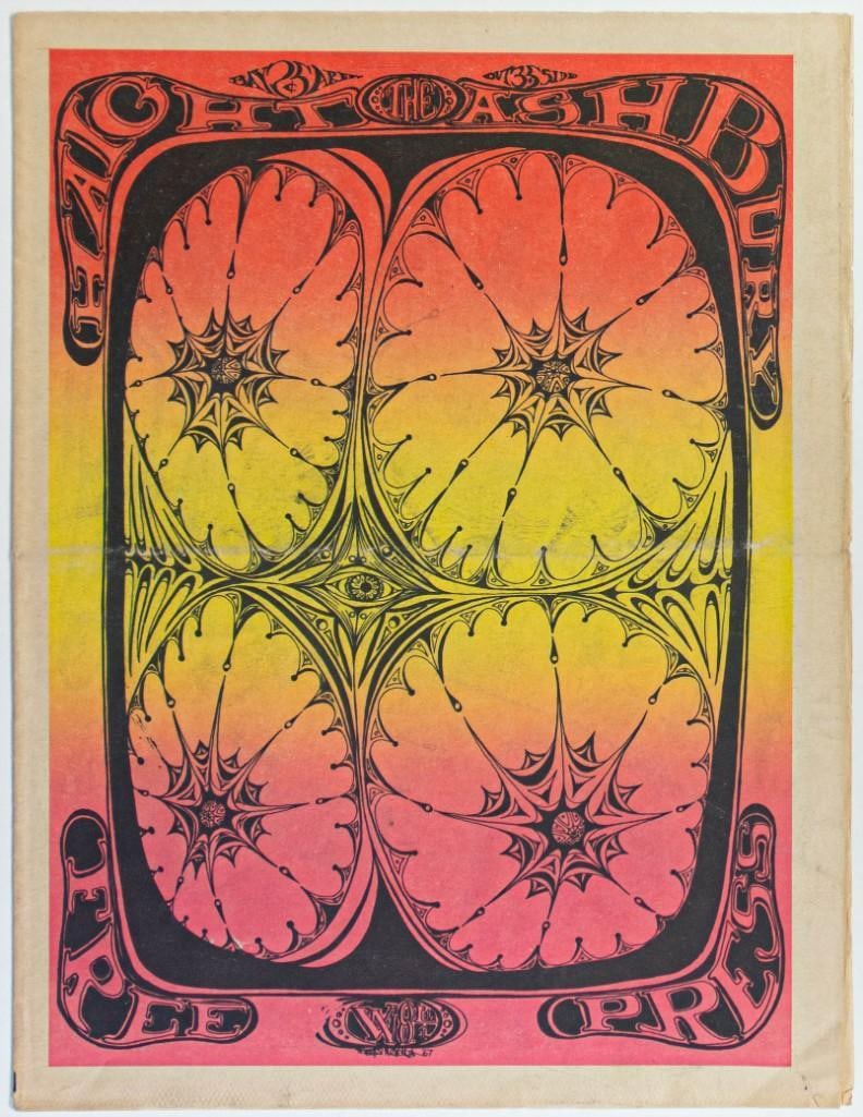 1967 The Haight Ashbury Free Press Vol 1 No 1 Issue Underground Newspaper Near Mint 83 (1 of 2)
