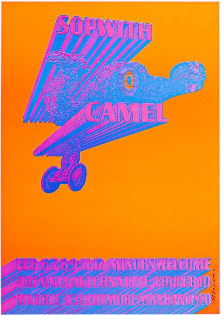 1967 NR-5 Sopwith Camel The Matrix Signed Moscoso Poster Near Mint 89 (1 of 2)