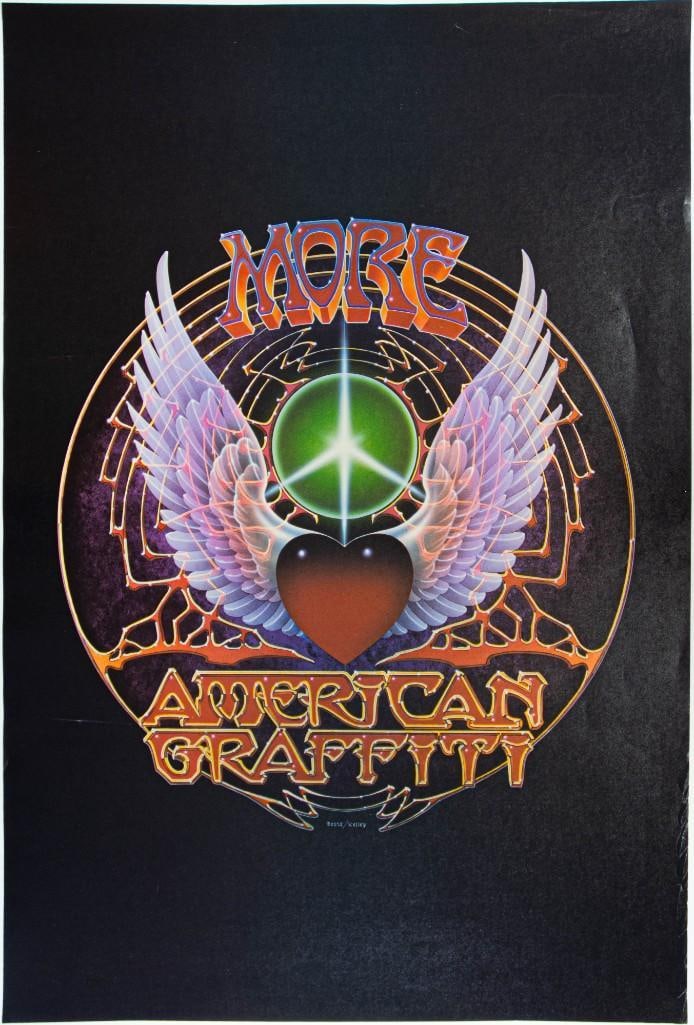 1979 Mouse Kelley More American Graffiti Printers Proof Poster Excellent 77 (1 of 2)