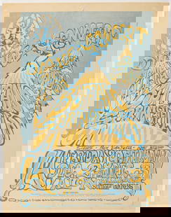 1966 FD-37 Buffalo Springfield Daily Flash Avalon Ballroom Handbill Extra Fine 67: Buffalo Springfield was the launching pad for the careers of Neil Young and Stephen Stills. This short-lived folk-rock band made its first appearance in the Bay Area in November and December of 1966 w