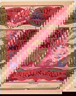 1966 FD-30 Big Brother Janis Joplin Avalon Ballroom Handbill Extra Fine 65: This Family Dog original handbill was created by the legendary artists Alton Kelley and Stanley Mouse and features a fabulous image of silent movie star Gloria Swanson. A great handbill from the early