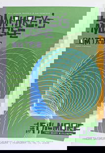 2008 Umphrey's McGee The Fillmore Poster Mint 91: The New Fillmore concert poster series was initiated in 1988 when legendary promoter Bill Graham started producing events again at the historic original Fillmore Auditorium in San Francisco. Though th