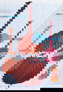 2012 Punch Brothers The Fillmore Poster Mint 91: The New Fillmore concert poster series was initiated in 1988 when legendary promoter Bill Graham started producing events again at the historic original Fillmore Auditorium in San Francisco. Though th