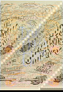 2012 The Devil Makes Three The Fillmore Poster Near Mint 85: The New Fillmore concert poster series was initiated in 1988 when legendary promoter Bill Graham started producing events again at the historic original Fillmore Auditorium in San Francisco. Though th