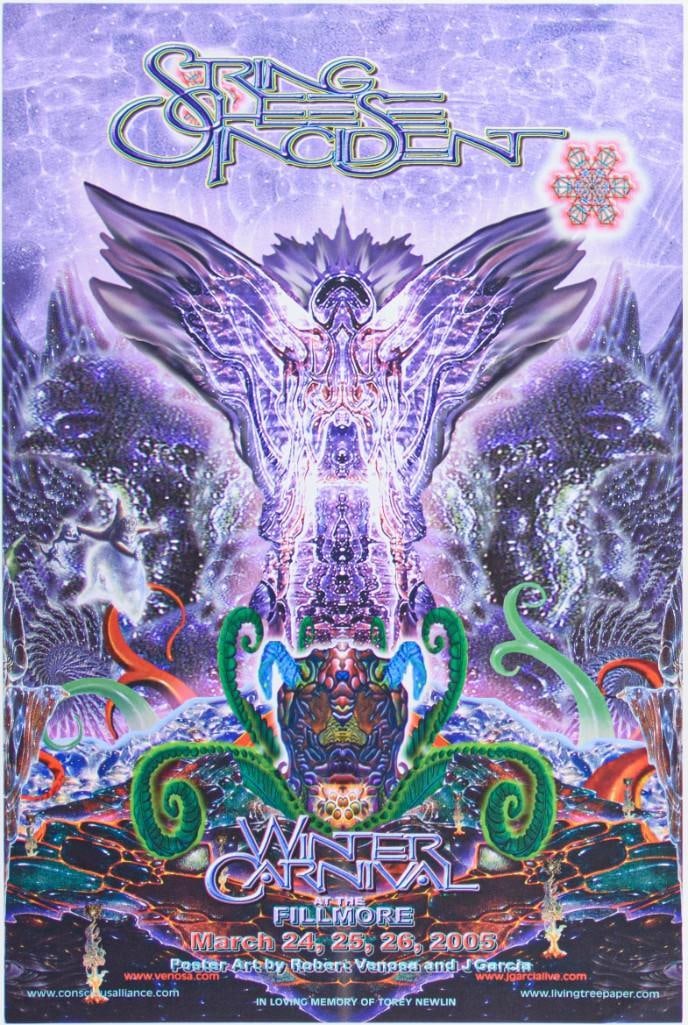 2005 String Cheese Incident Winter Carnival Fillmore Poster Fine 59 (1 of 2)