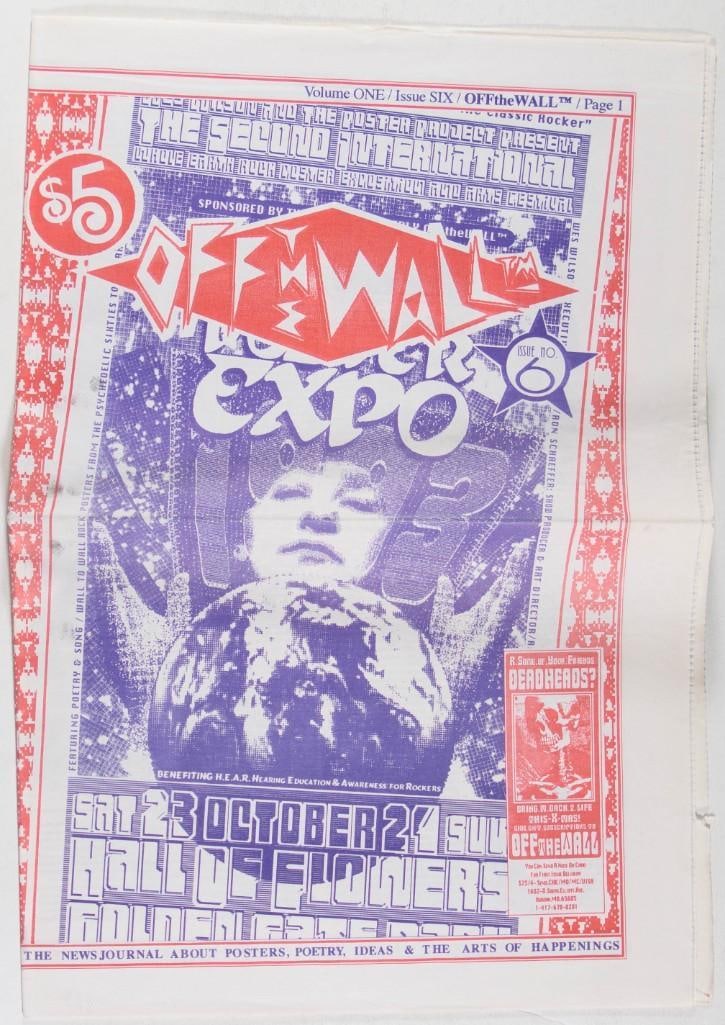 1993 Off The Wall Issue Vol. 1 No. 6 Publication Excellent 77 (1 of 3)