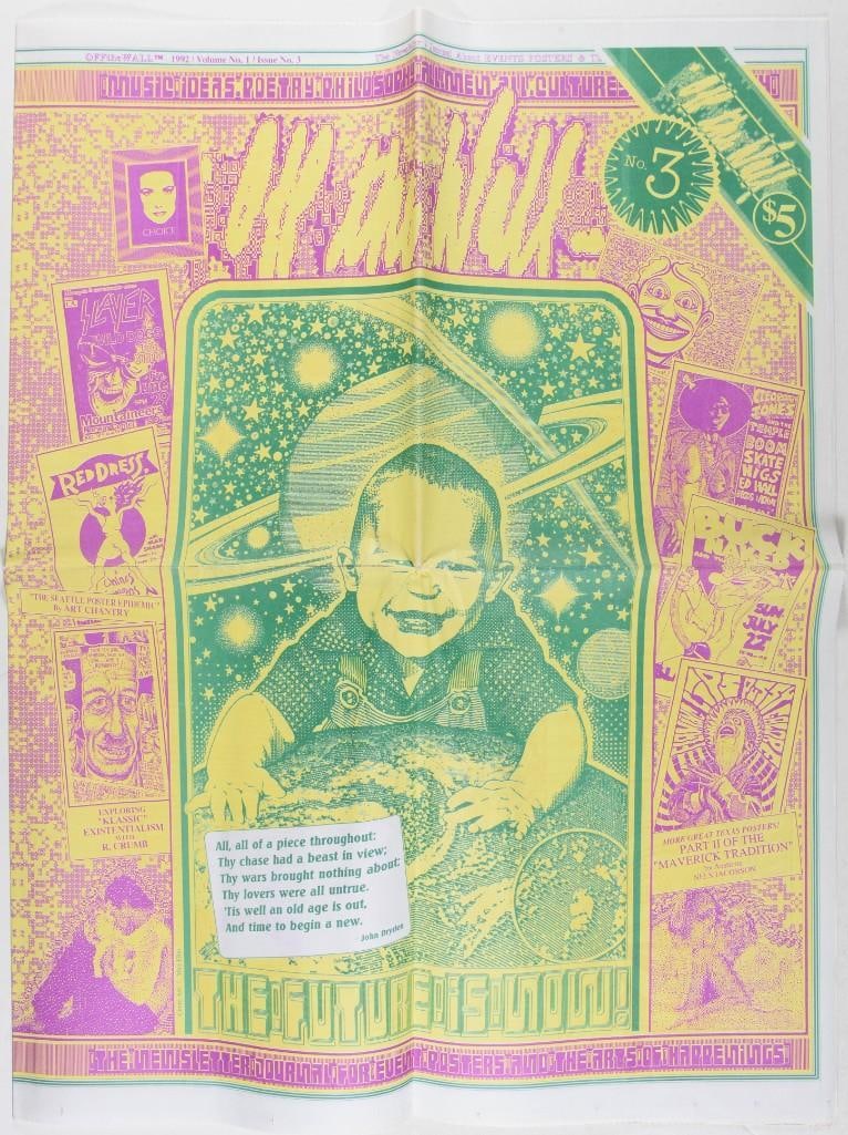 1992 Off The Wal Issue Vol. 1 No. 3 Publication Excellent 79 (1 of 3)