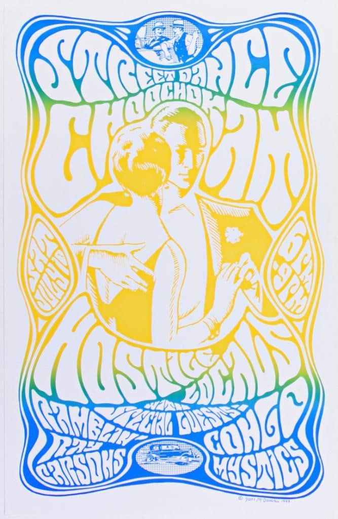 1993 Street Dance Hostile Locals Ramblin' Ray Carsons Congo Mystics Choochokam Poster Near Mint 89 (1 of 2)